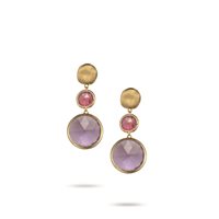 Pendientes Marco Bicego Mujer Jaipur in Oro amarillo Ametista OB900-MIX161